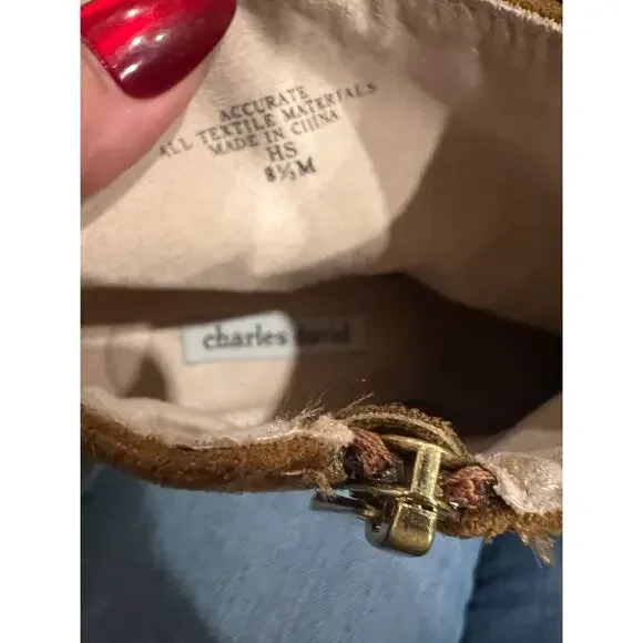 Charles David Suede Shoes - Picture 5 of 7